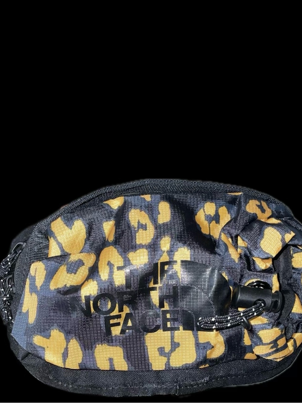 The North Face Leopard-Pattern Black & Mustard Bozer S2L Hip pack III - Picture 6 of 8